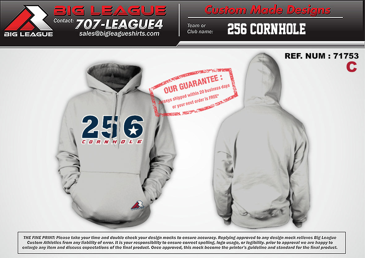 Quarter Zip / Gray Hoodie