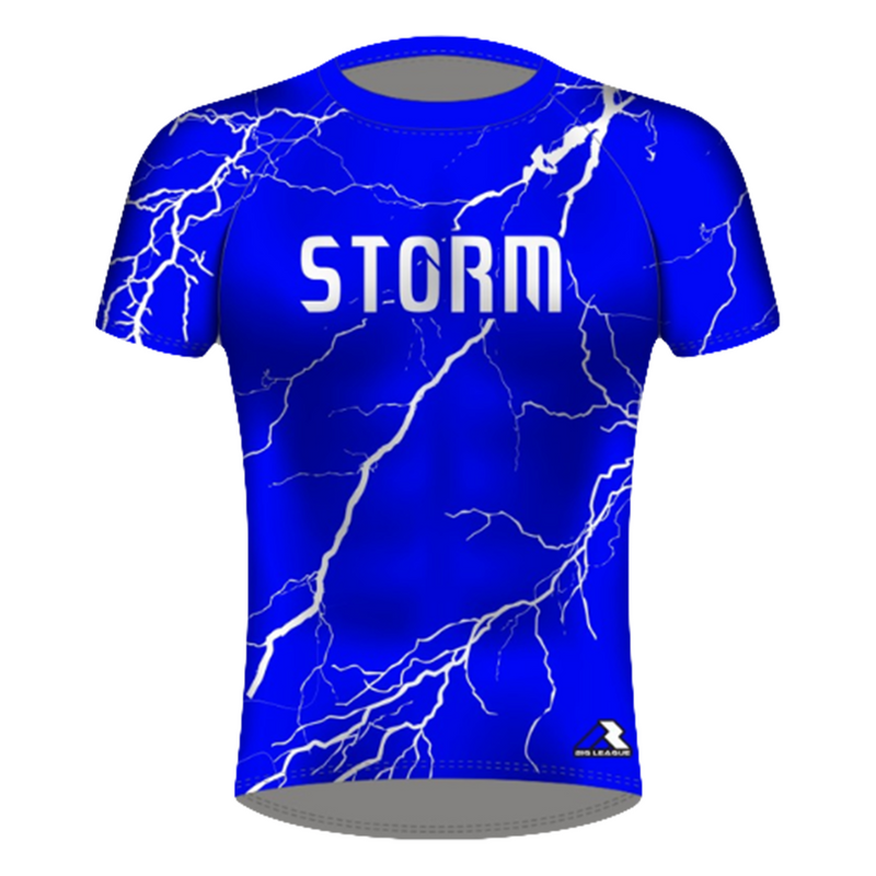 Load image into Gallery viewer, Storm Style Compression Shirt - Blue
