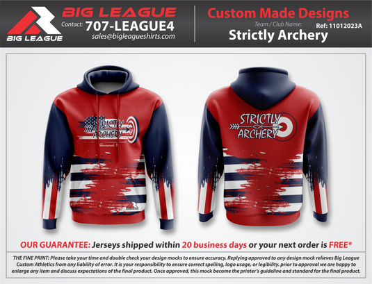 Strictly Archery Team Store - Red