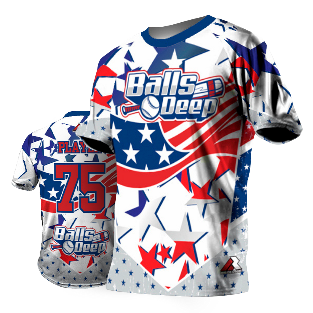 Custom Sports Jersey Available in All Sizes Big League Shirts