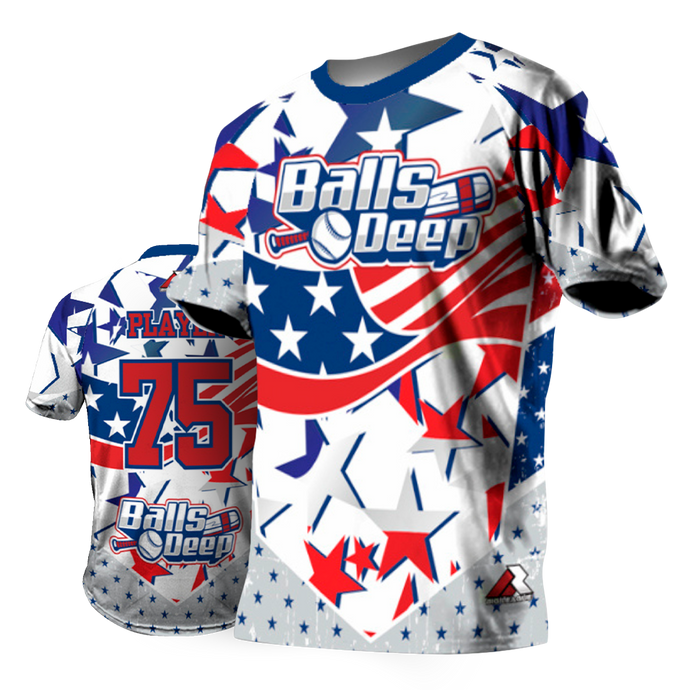 Custom Sports Jersey Available in All Sizes Big League Shirts