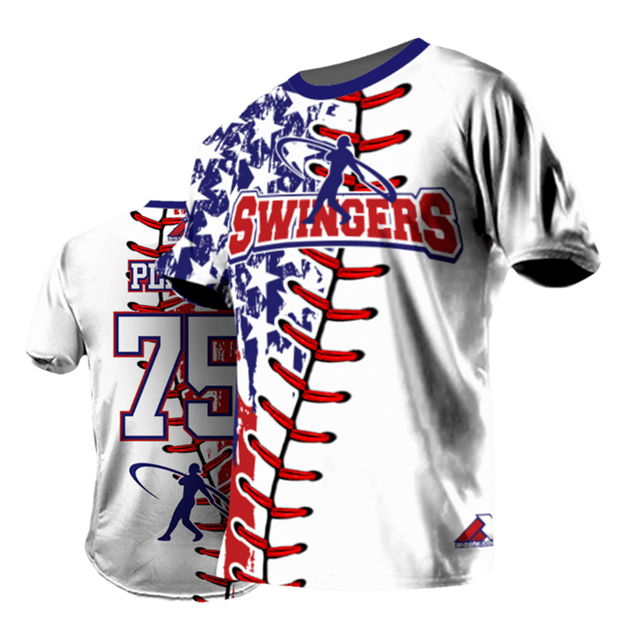 template custom softball jersey