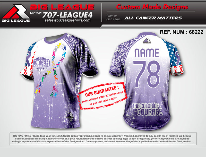 All Cancer Matters - Buy In – Big League Shirts