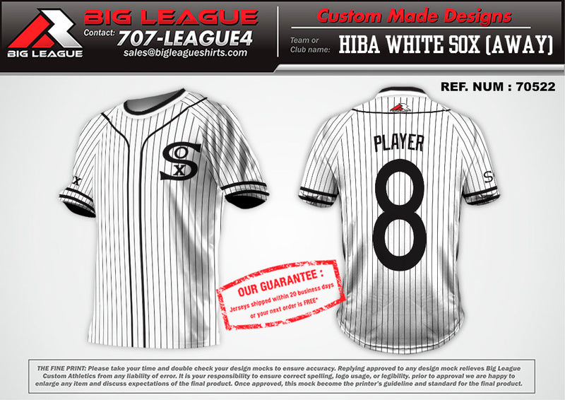 Big League Shirts Hiba Fanwear Giants - Black