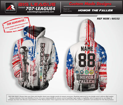 Honor the Fallen USA - Hoodie