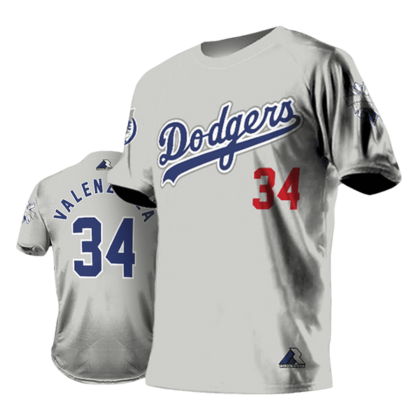 LA Dodgers Shirt Baseball Shirt Button Up Jersey MLB Shirt, Shop Exile