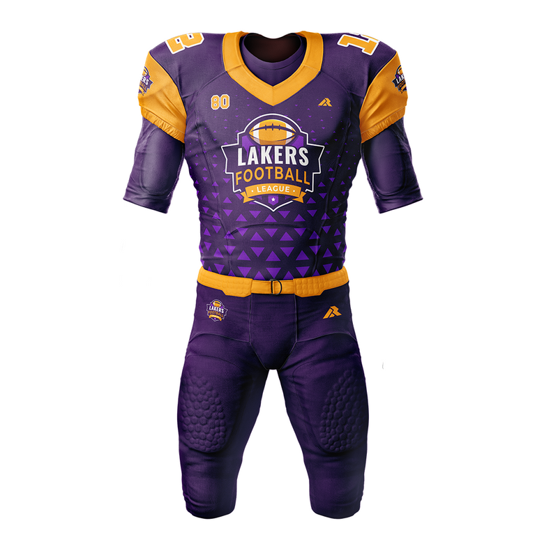 Lakers best sale football jersey