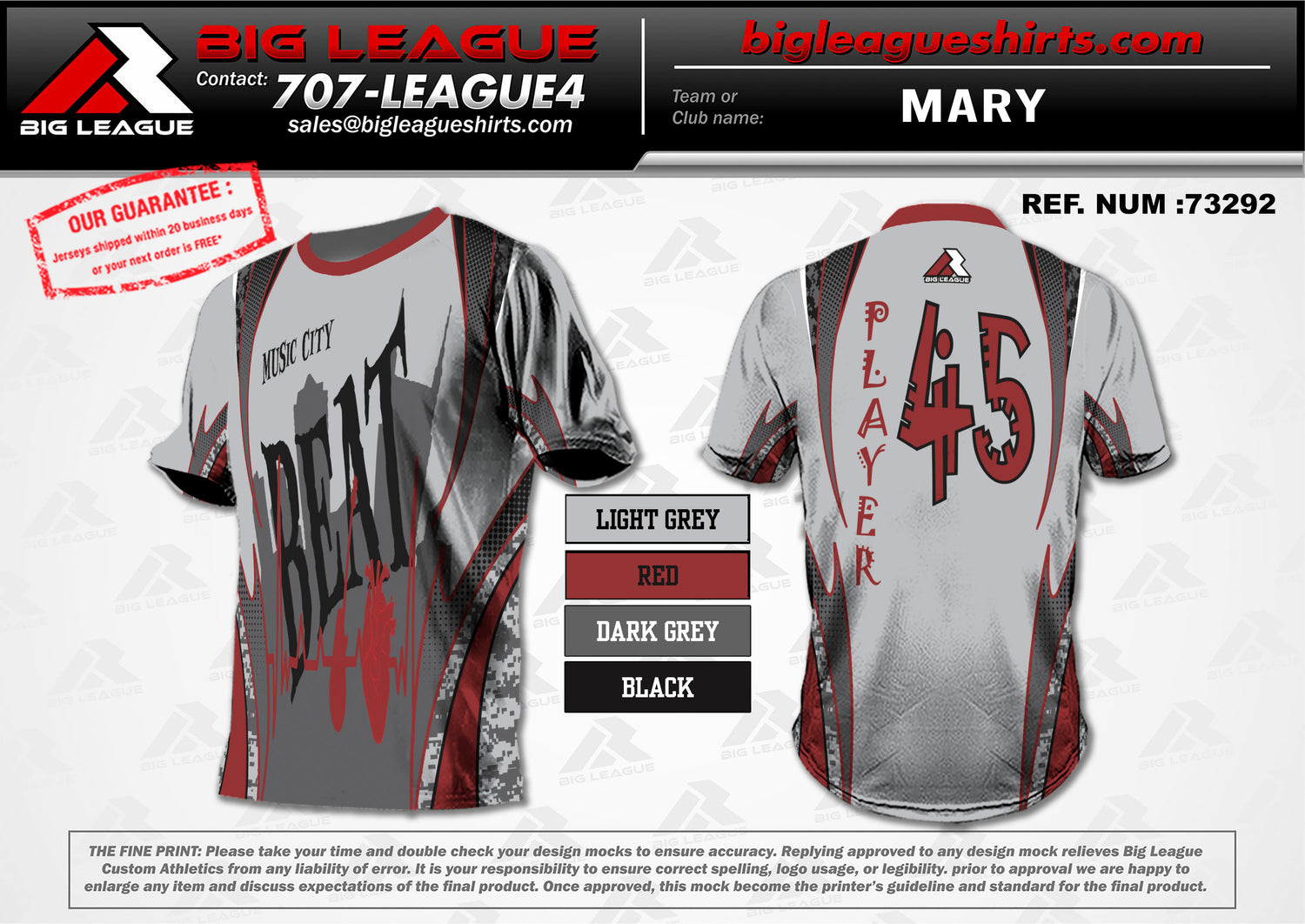 Grey Jersey