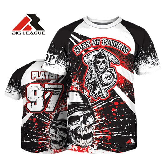 Sons of Pitches Black/White - Softball