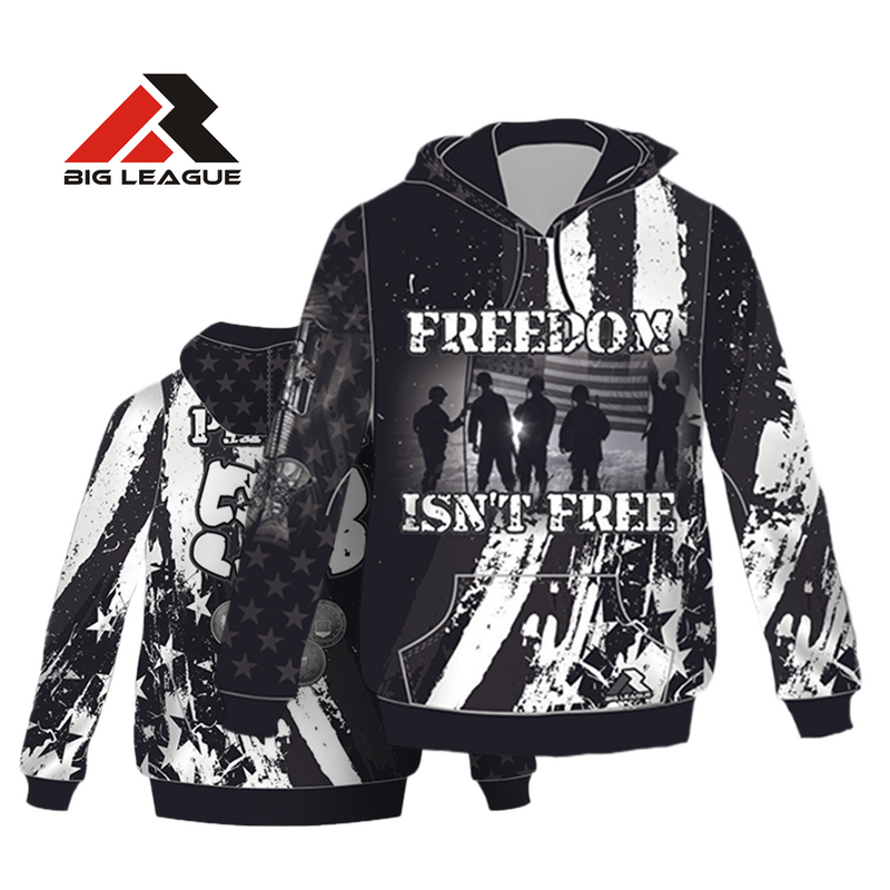 Load image into Gallery viewer, Freedom Isn&#39;t Free - Hoodie - Buy In
