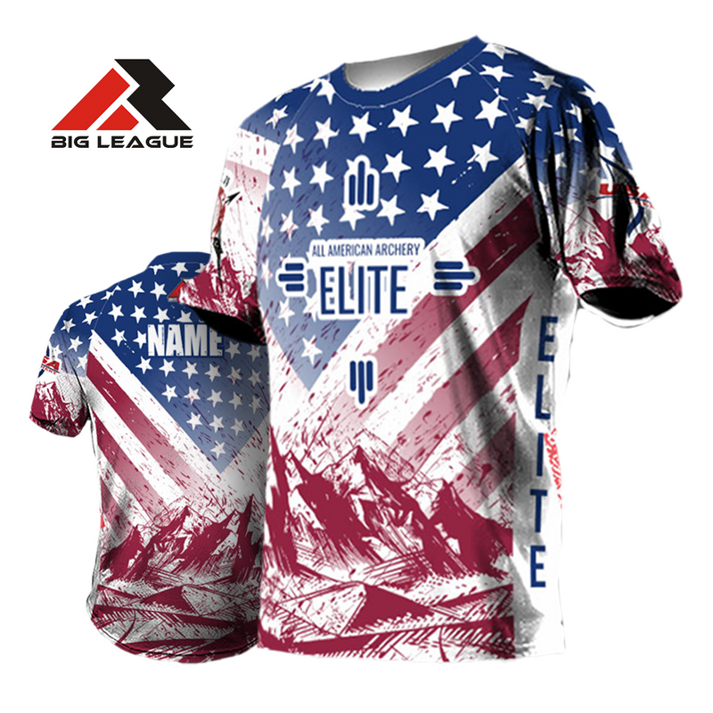 All American Archery Elite – Big League Shirts