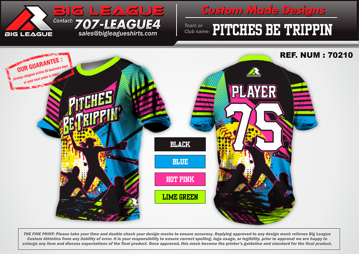Pitches Be Trippin - Softball
