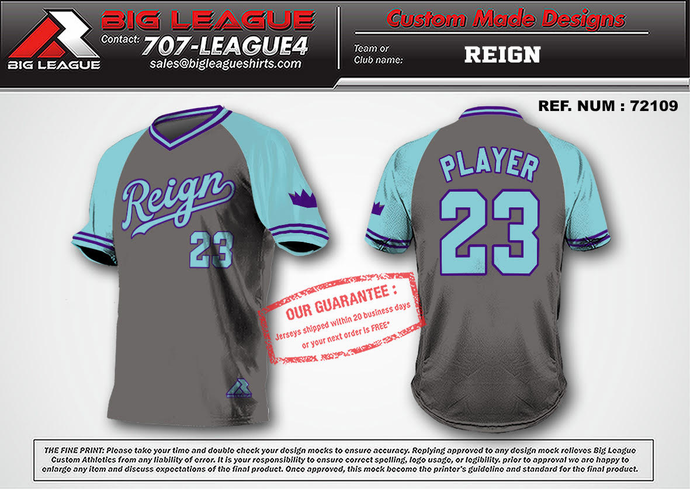Reign Team Store