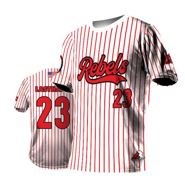 Rebels Red – Big League Shirts