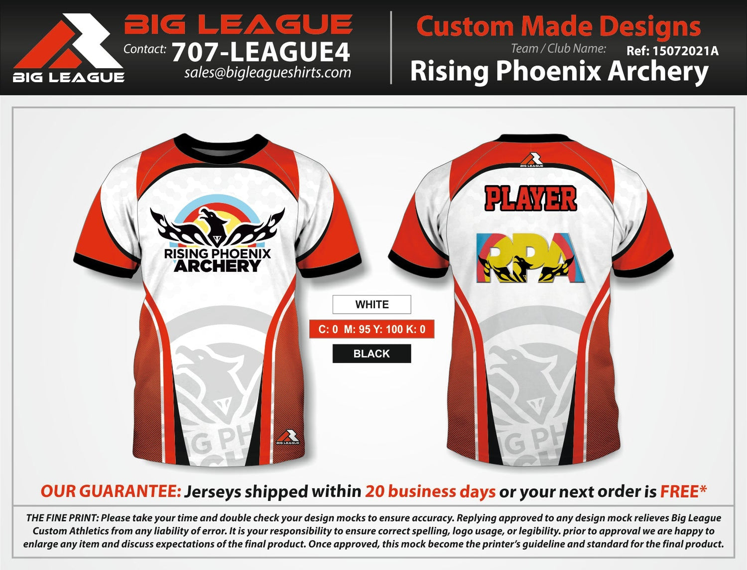 Quarter Zip w/ Mock Collar / Rising Phoenix - RPA on back