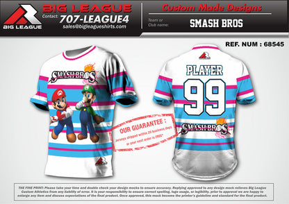 Smash Bros White/Pink - Buy In