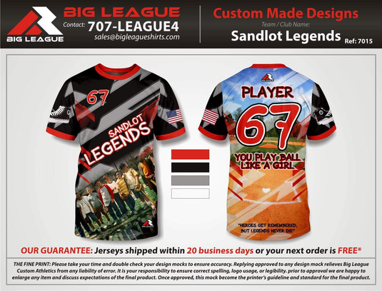 Sublimated Football Jerseys