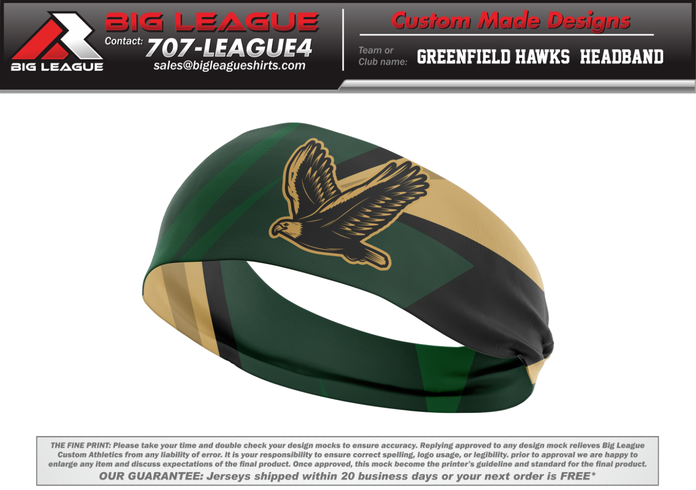 Hawks Headband
