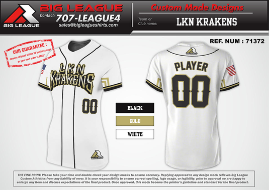 LKN Krakens – Big League Shirts