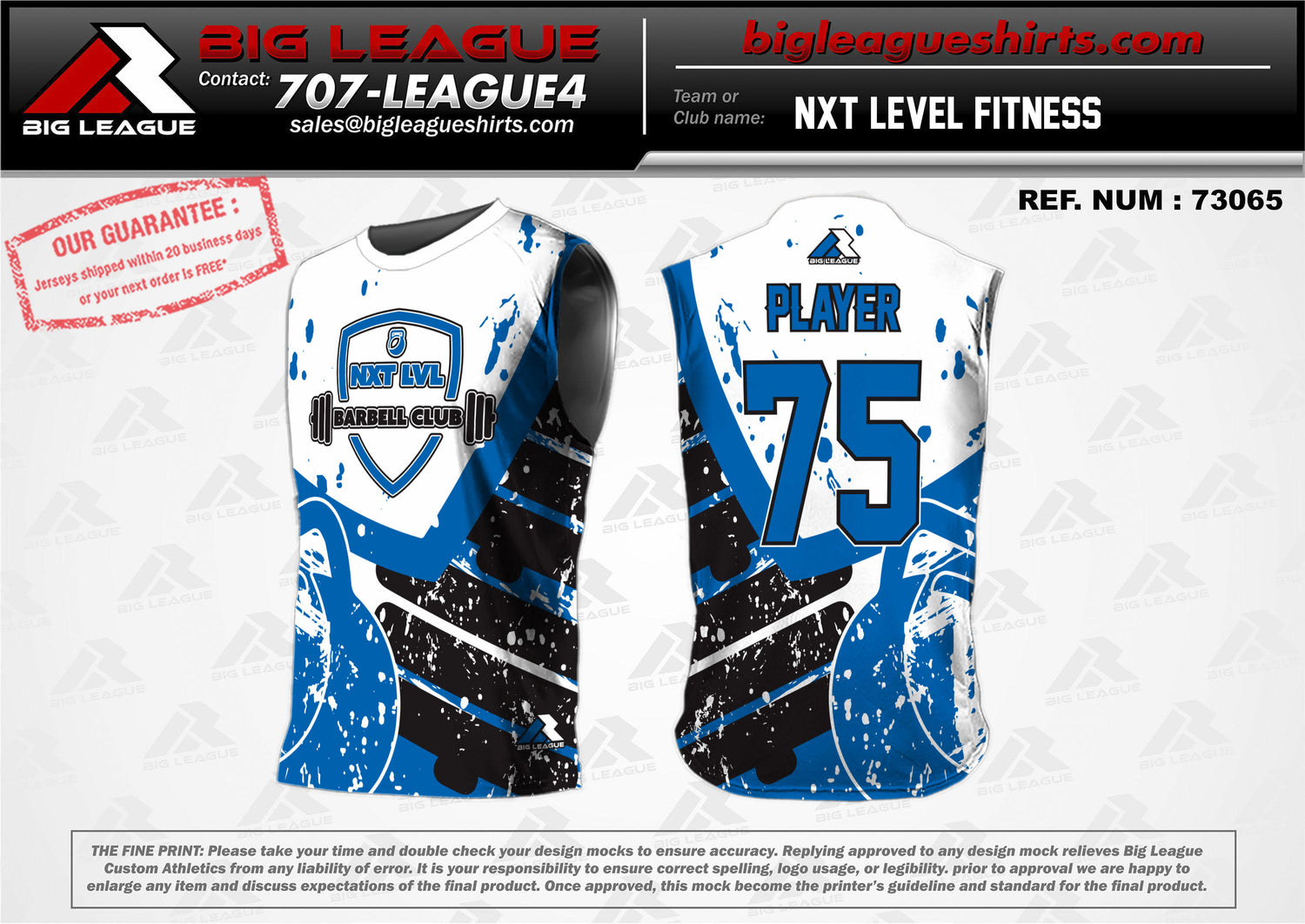 Sleeveless Jersey