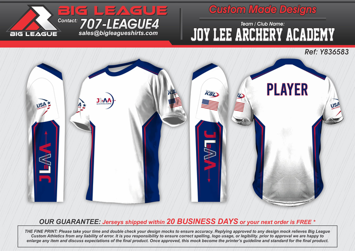 Joy Lee Archery -- Team Store