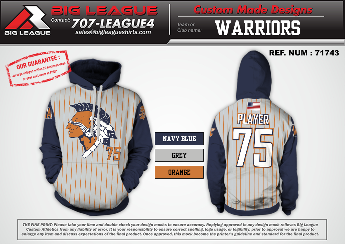 Warriors Hoodie
